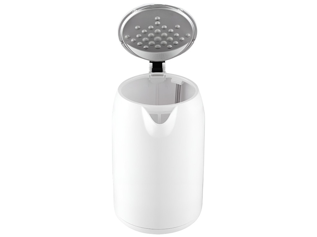 Чайник электрический Maestro, 2200Вт, 360°, пластик, 2,2л, 70см, 25×22,5×15,5см, цвет белый