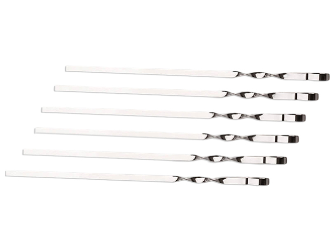 Набор шампуров Maestro, 6штук, 45x1x1,2см (цена за набор)