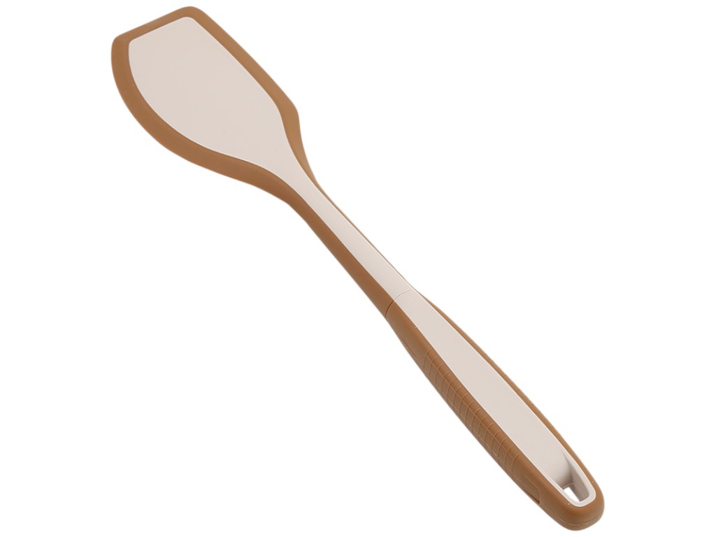 Лопатка Maestro, силикон, нейлон, цвет бежевый, 32,5х6см