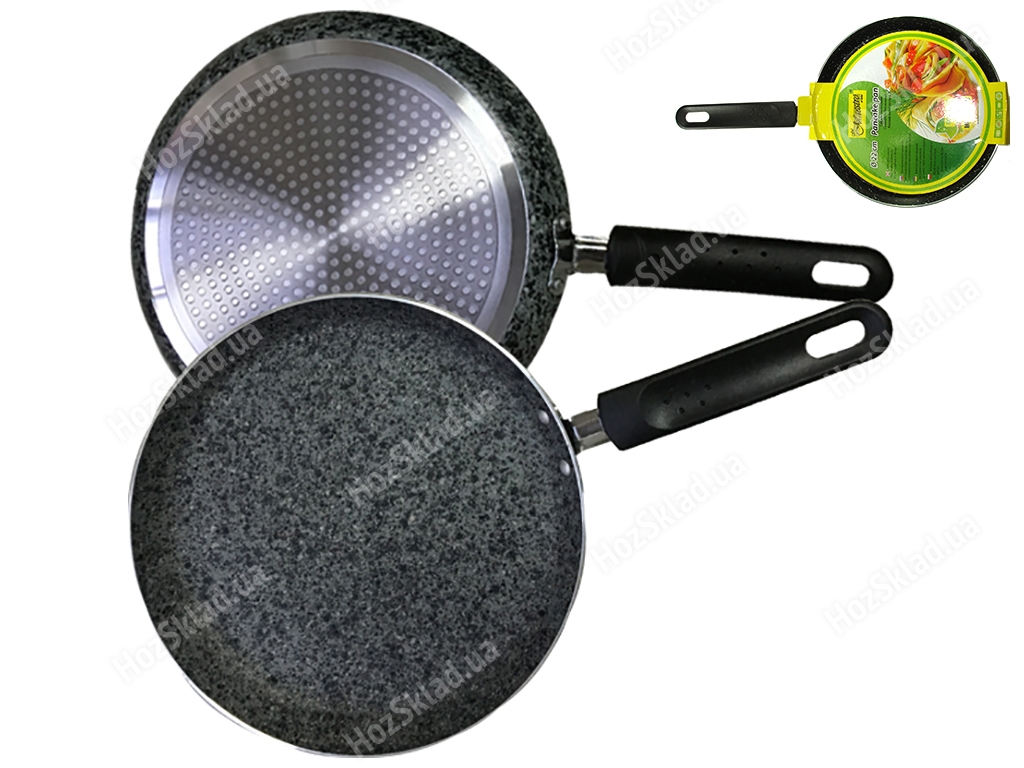 Сковорода Maestro млинцева, антипригарне покриття Granit D22см