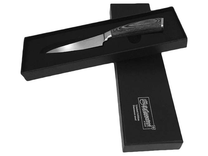 Нож Santoku Maestro Damascus малый лезвие 12см