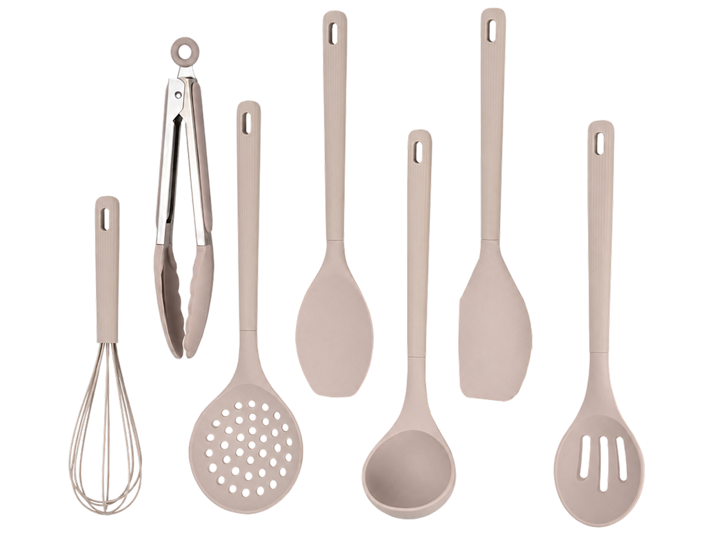 Набор кухонных принадлежностей Maestro, 8 предметов, бежевый (цена за набор)
