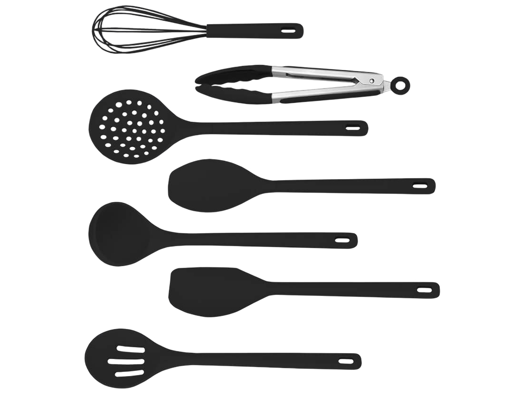 Набір кухонного приладдя Maestro, з підставкою (ціна за набір 8 предметів)