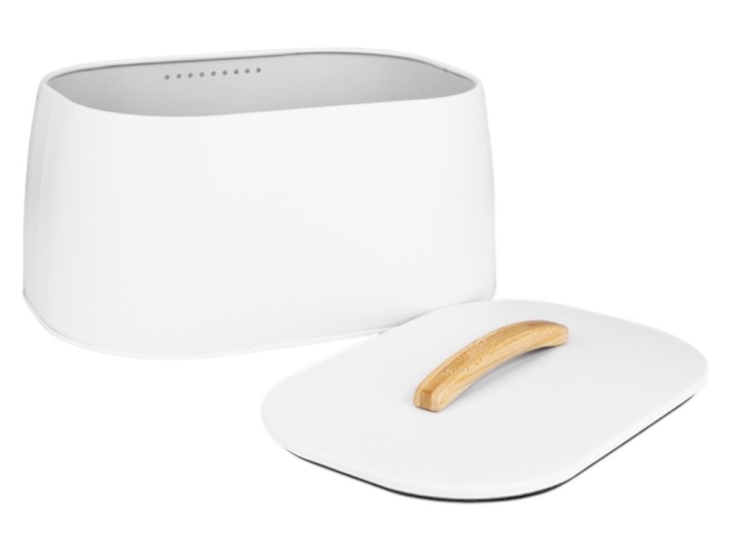 Хлебница Maestro белая, 33,5×24×16,5см