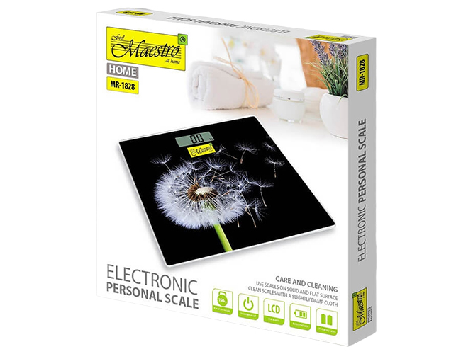 Напольные весы Maestro, стеклянные