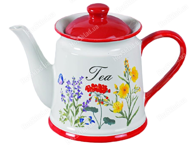 Чайник-заварник керамічний Maestro Flora 800мл