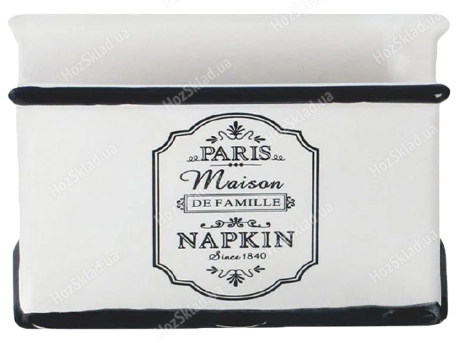 Серветниця керамічна Maestro Paris Maison