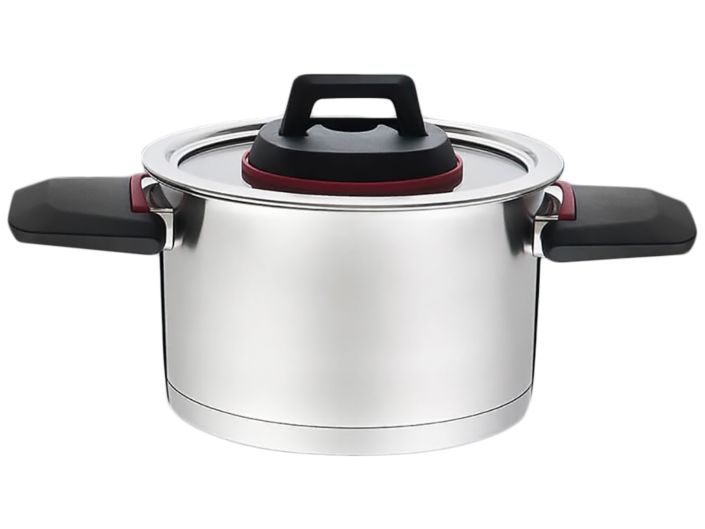 Кастрюля Maestro с крышкой, склад.ручки, 16см, 1,6л