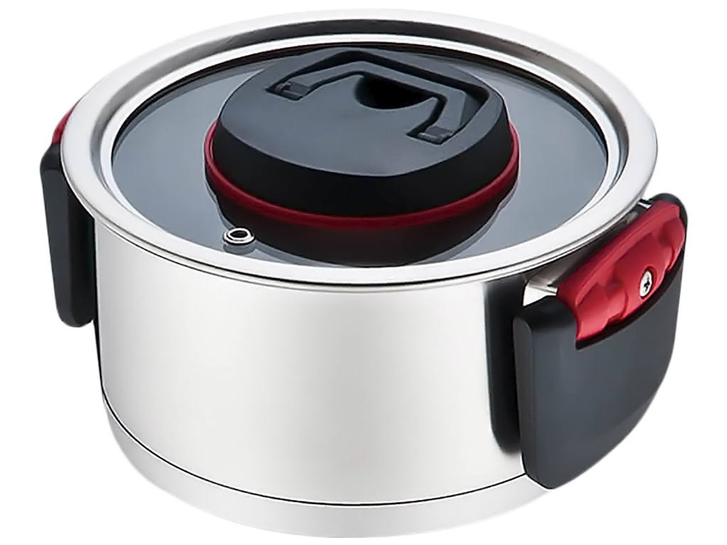 Кастрюля Maestro с крышкой, склад.ручки, 16см, 1,6л