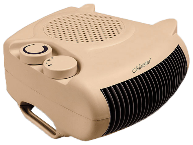 Тепловентилятор Maestro 1000/2000Вт, 220-240В, 50Гц