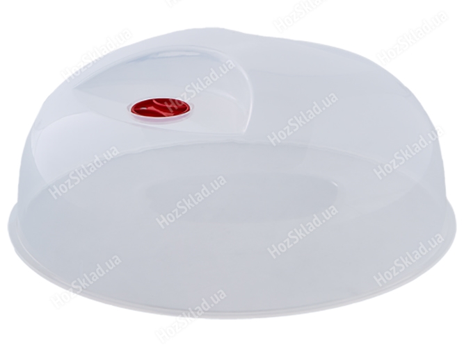 Крышка для посуды микроволновой печи прозрачная D25см 167072
