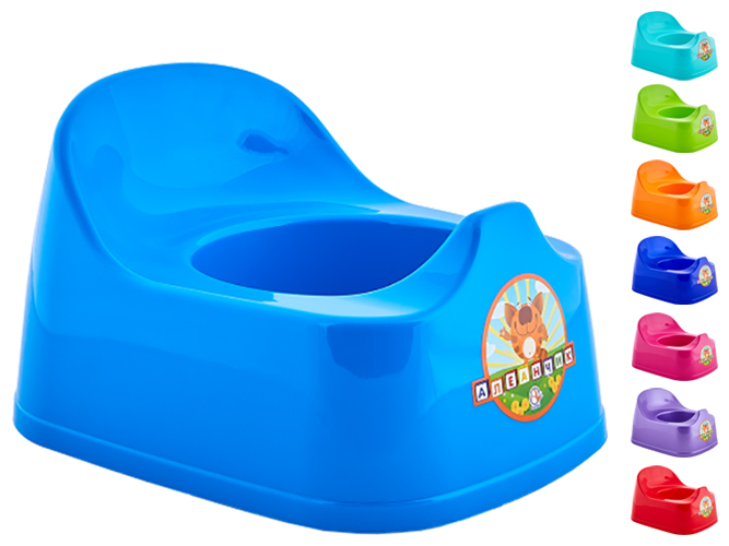 Горшок детский "Малютка" (цвета ассорти) 122085