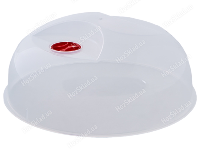 Крышка для посуды микроволновой печи прозрачная D30см 167071