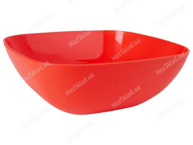 Тарелка глубокая, 15х15х6см, 500мл (цвет оранжевый) 167061