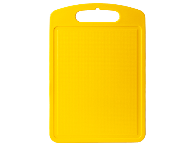 Доска для нарезания, 25х15см (т.желтая) 168027