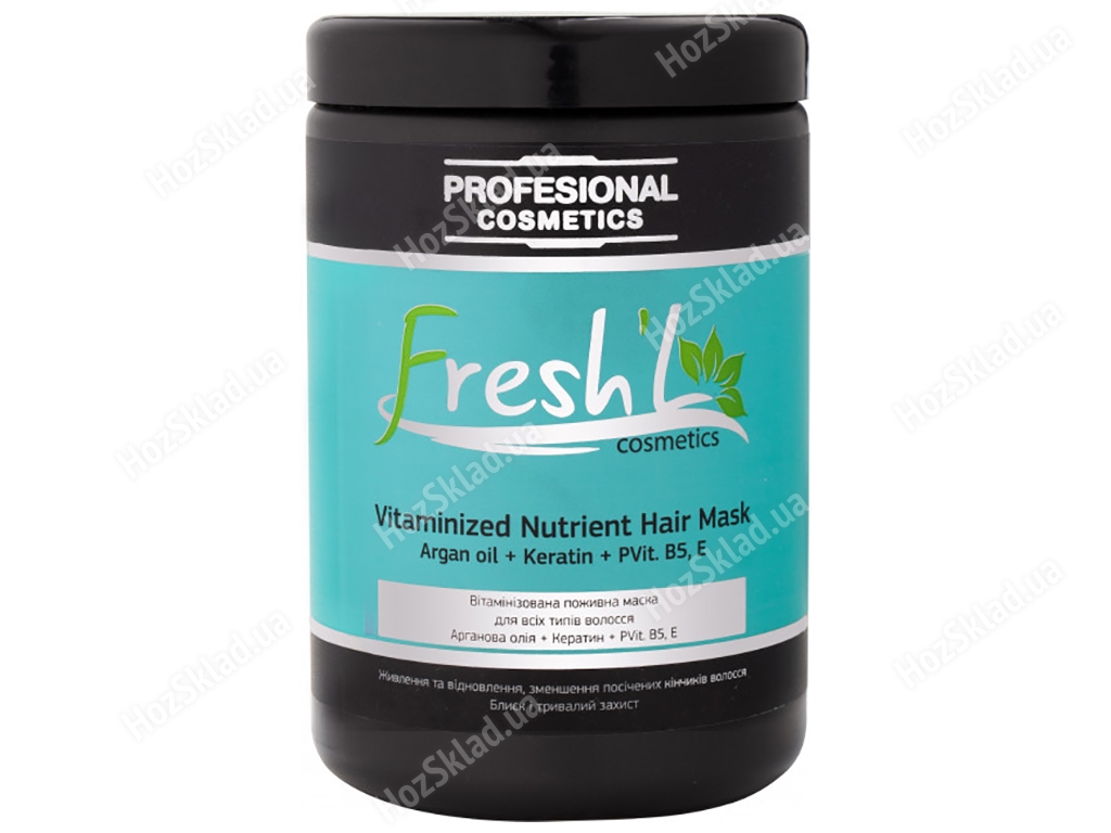 Маска Fresh L витаминизированная питательная для всех типов волос 1л