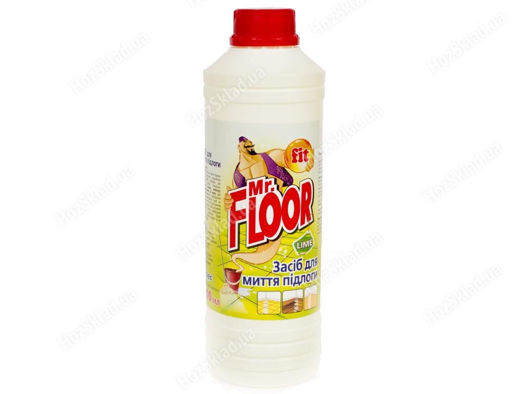 Средство для мытья пола Fit - Mr. Floor Лайм, 1л