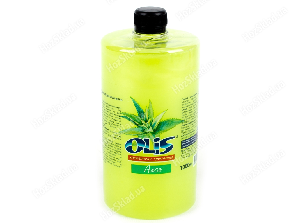Крем-мыло туалетное жидкое Olis Алоэ, без дозатора, 1л