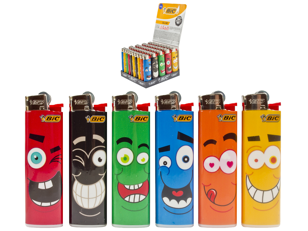 Зажигалка Bic "Декор смайл" (цена за 1шт)