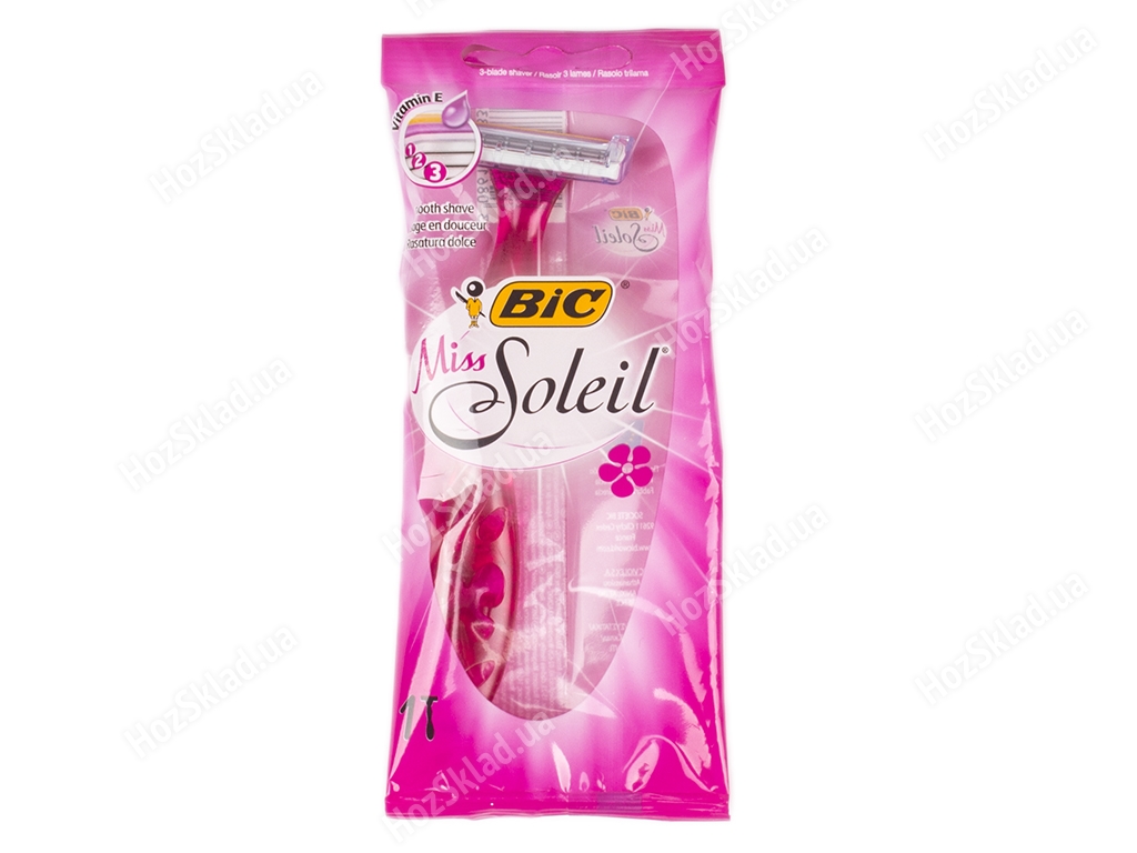 Станок для бритья Bic Miss soleil 3 лезвия (цена за 1шт)
