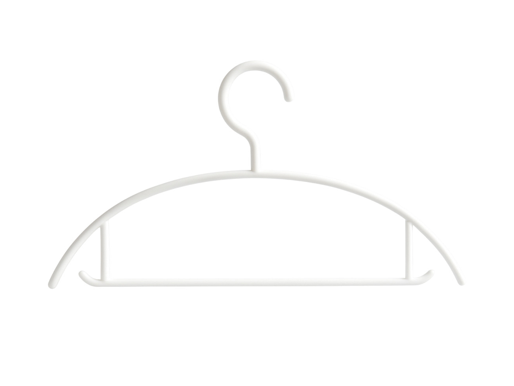 Вешалка тип 6, 39×18 см, белая