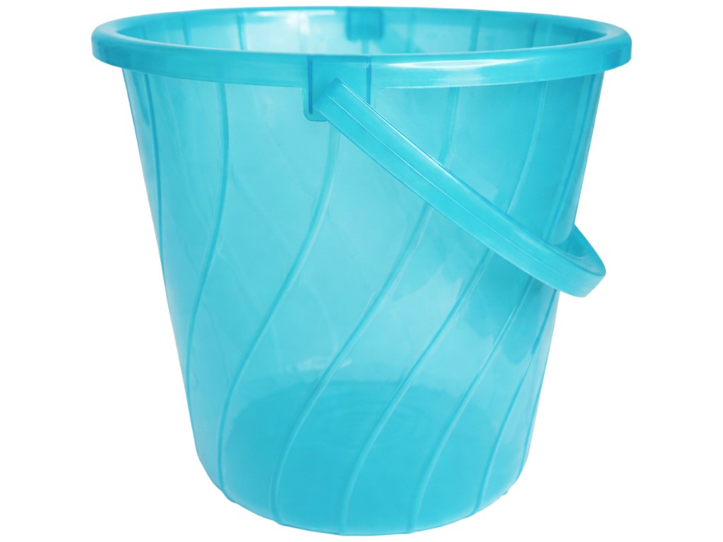 Відро Хмаринка, поліпропілен харчовий, 8л, 23×25см, колір блакитний
