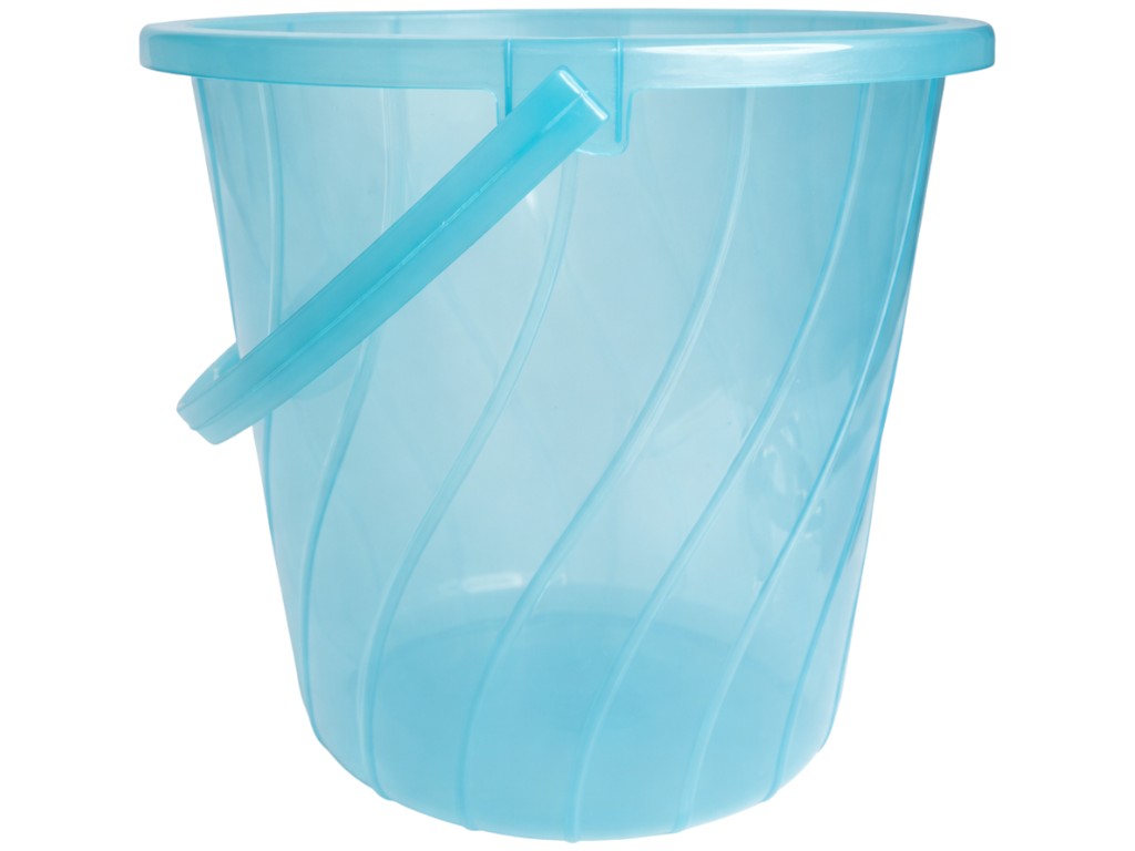 Відро Хмаринка, поліпропілен харчовий, 6л, 23×21см, колір блакитний