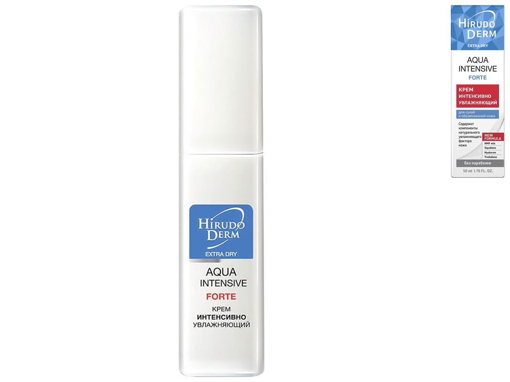 Крем для лица Hirudo Derm Extra Dry интенсивно увлажняющий, для сухой кожи 50мл