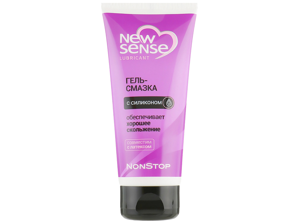 Гель-смазка New Sense NonStop с силиконом 100мл