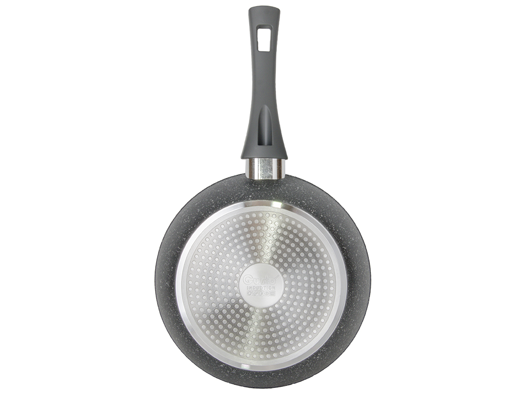 Сковорода глубокая Gusto индукционное дно с антипригарным покрытием Marble D24см GT-2105-24