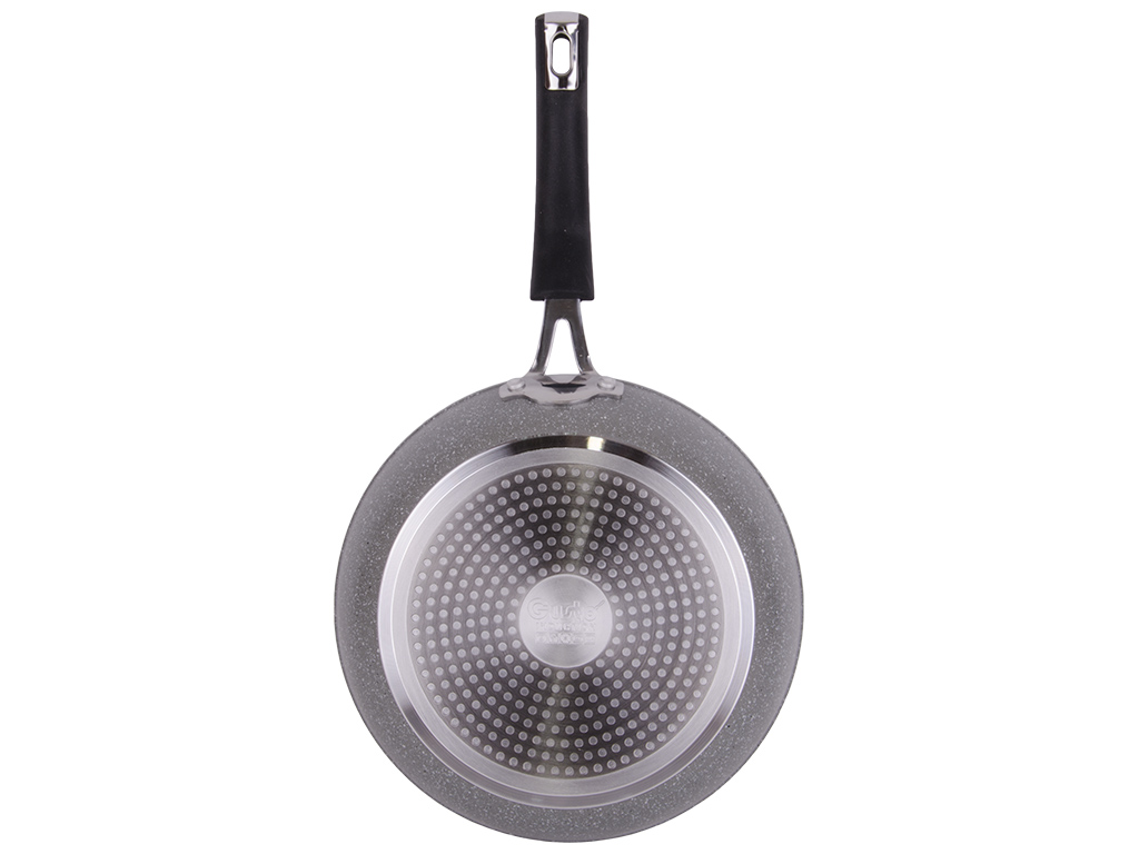 Сковорода алюминиевая без крышки GUSTO инд. дно, покрытие GRANITE D24х4,8см GT-2107-24