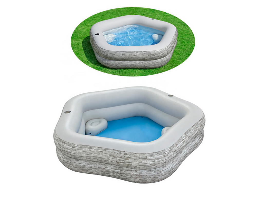 Басейн сімейний надувний Splash Paradise. Bestway 54423