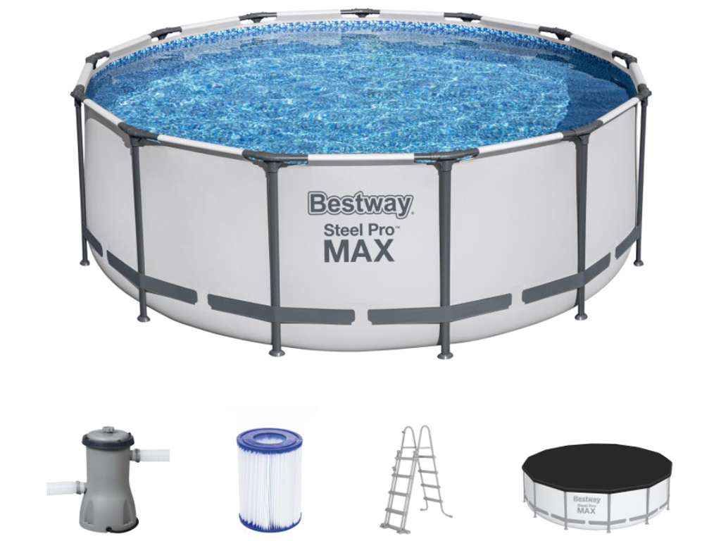 Бассейн каркасный круглый Steel Pro MAX. Bestway 5618W