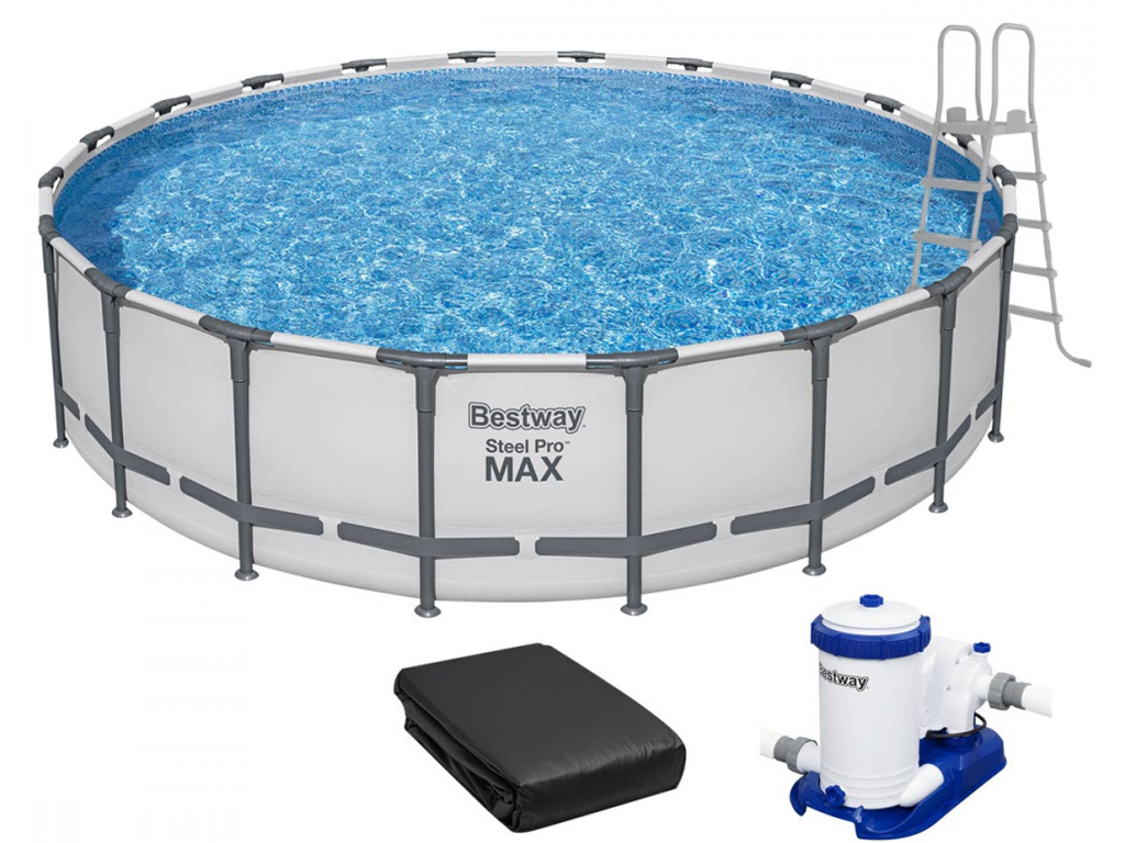 Басейн круглий каркасний Steel Pro MAX. Bestway 561FM
