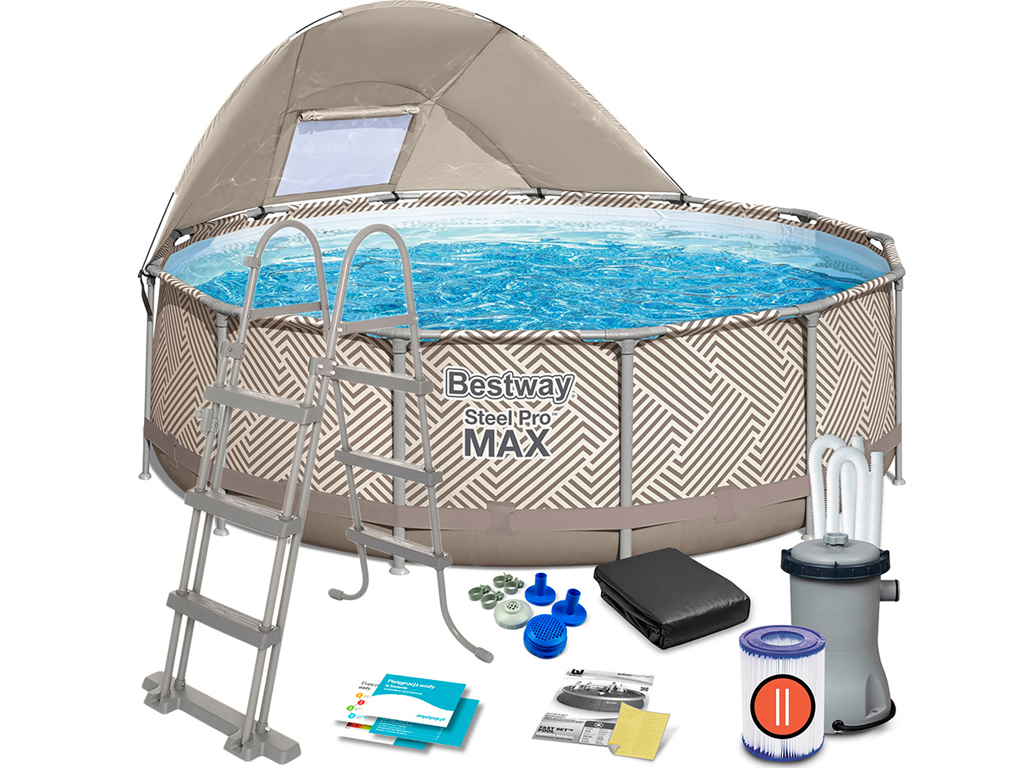 Бассейн каркасный Steel Pro MAX. Bestway 561FY