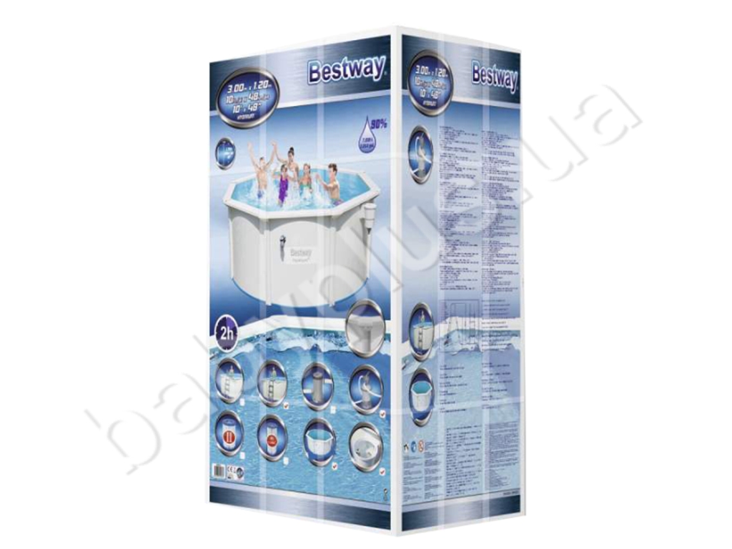 Басейн каркасний круглий Hydrium Poseidon Pool. Bestway 56566