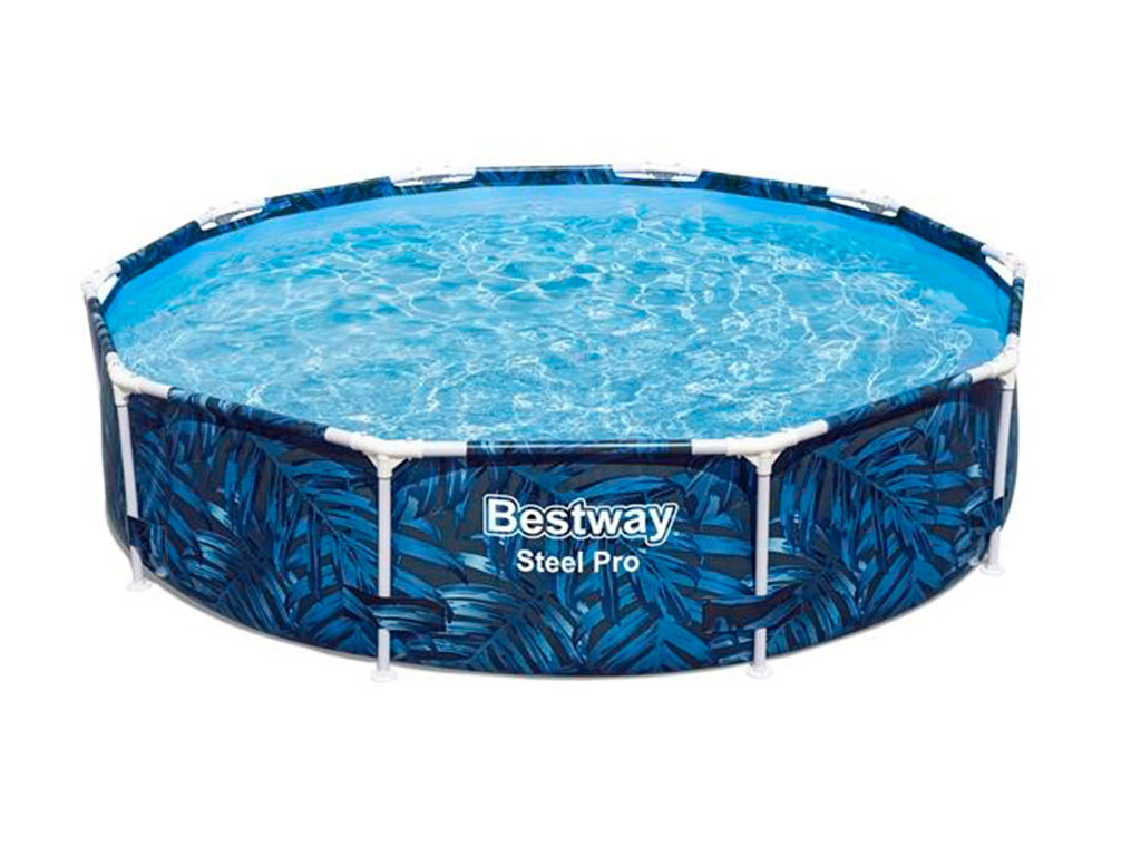 Басейн каркасний круглий Steel Pro. Bestway 56985