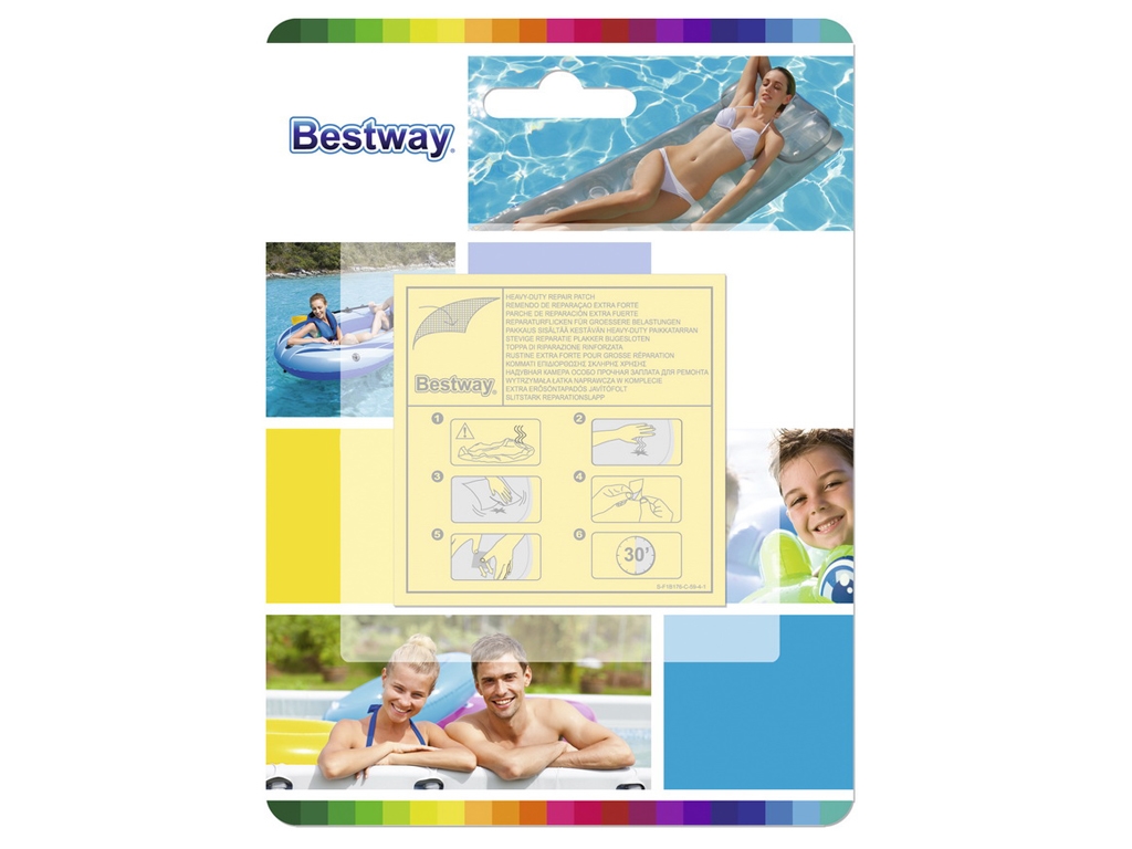 Ремкомплект самоклеющаяся заплатка Bestway 62068