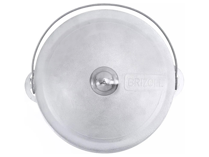 Казан алюминиевый с дужкой и крышкой Турист Brizoll, 12-008-1, 8л