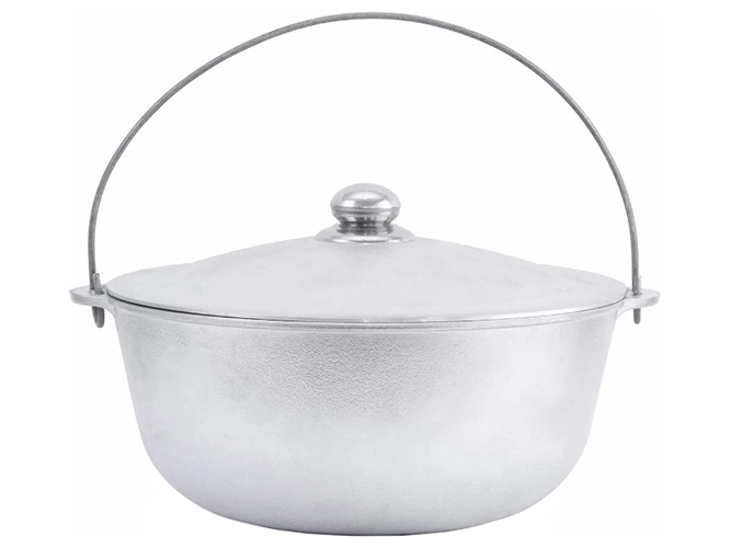 Казан алюминиевый с дужкой и крышкой Турист Brizoll, 12-004-1, 4л