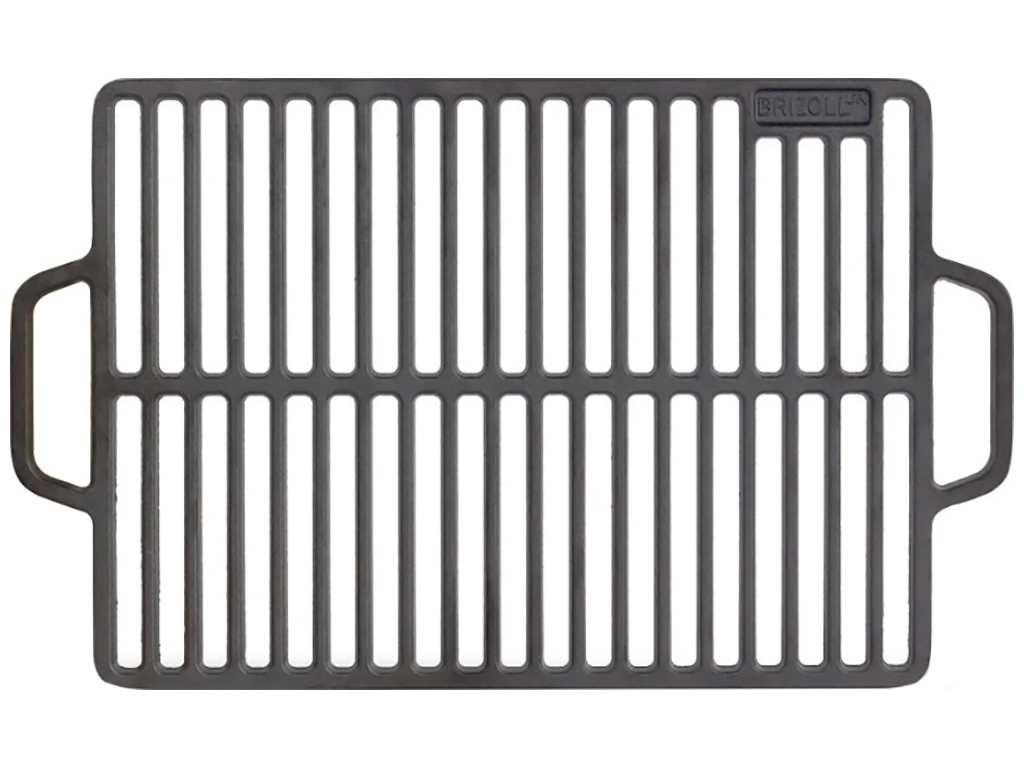 Решетка чугунная гриль двухсторонняя Brizoll, GR3626, 35,5х25,5см