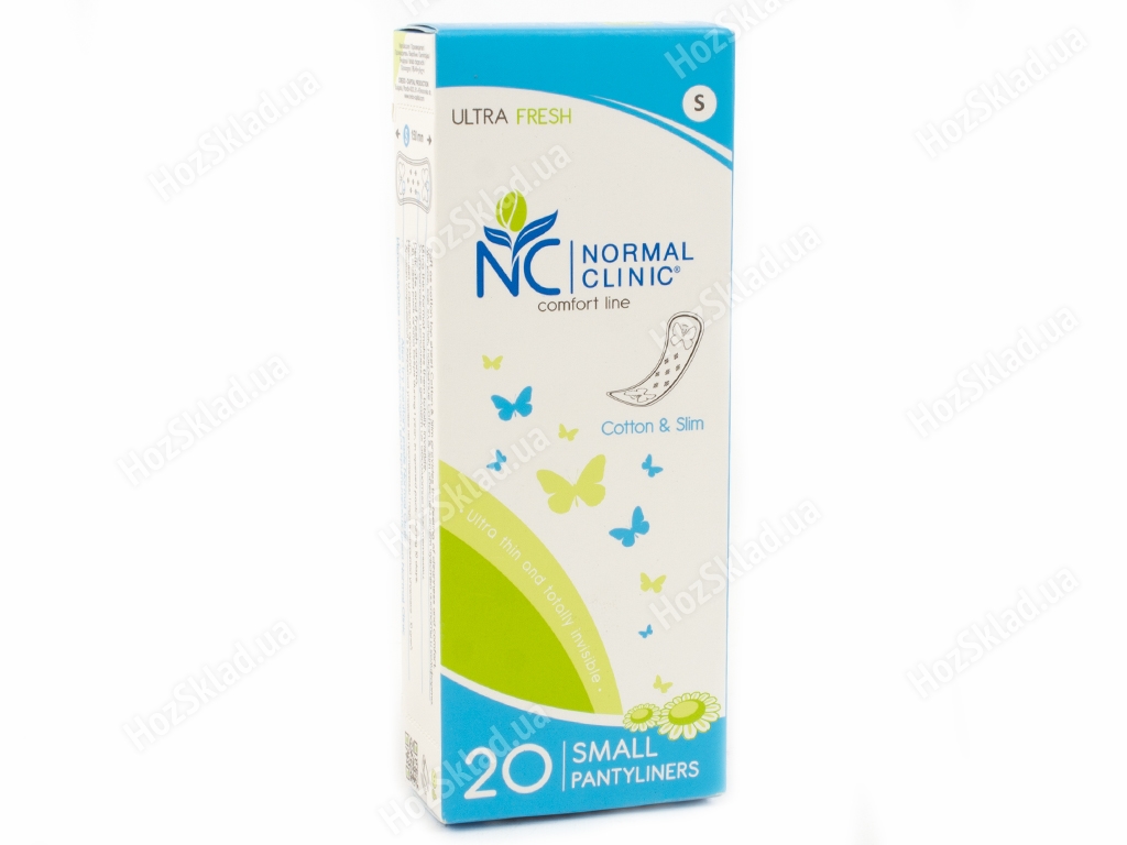 Прокладки Normal Clinic ежедневные Comfort ultra fresh cotton&slim (цена за уп. 20шт) NCF22L