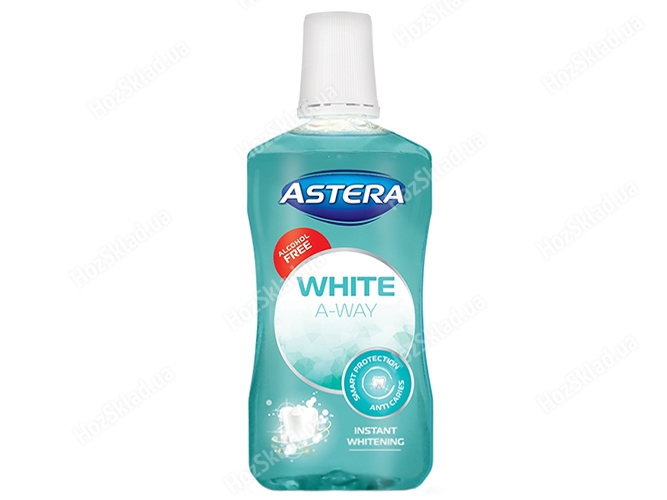 Ополаскиватель для полости рта Astera Xtreme Power White отбеливающий 300мл
