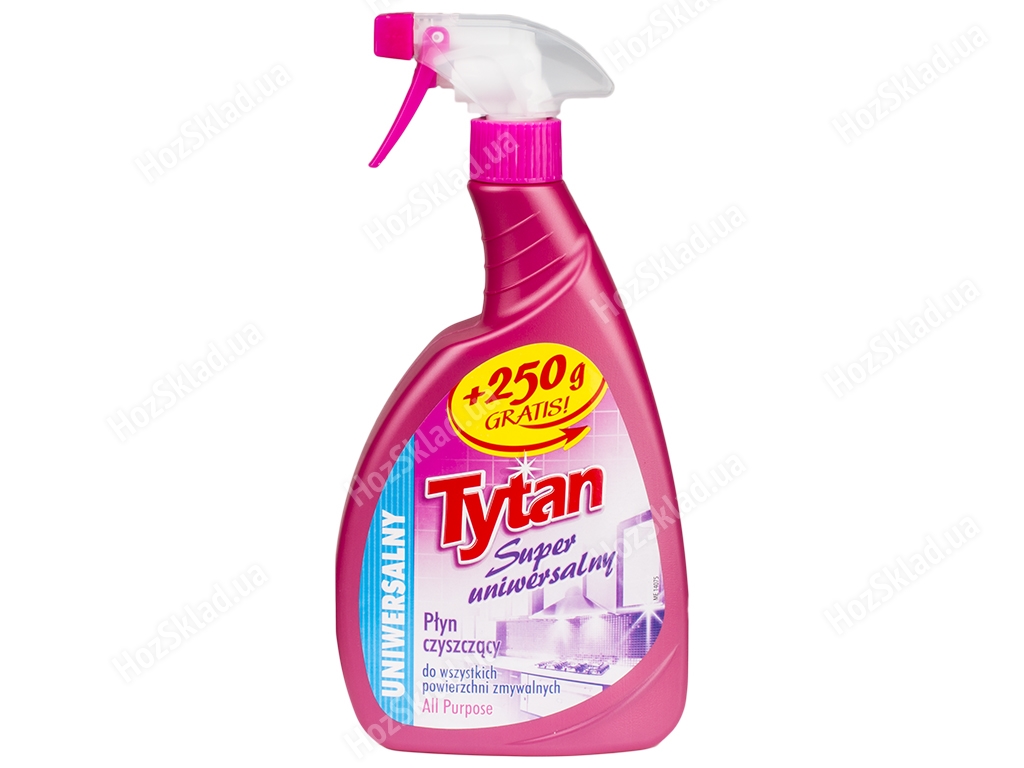 Жидкость для чистки универсальная Tytan (с распылителем) 500+250мл Бонус!