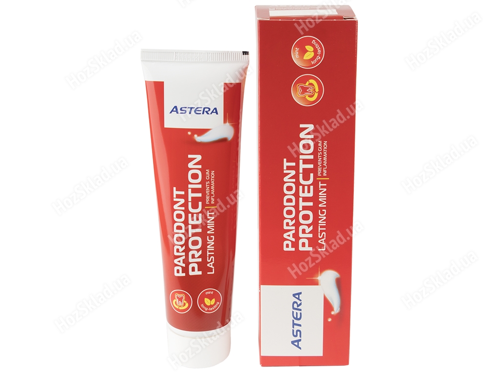 Зубная паста Astera Parodont Protection против пародонтоза, стойкая мята 110мл