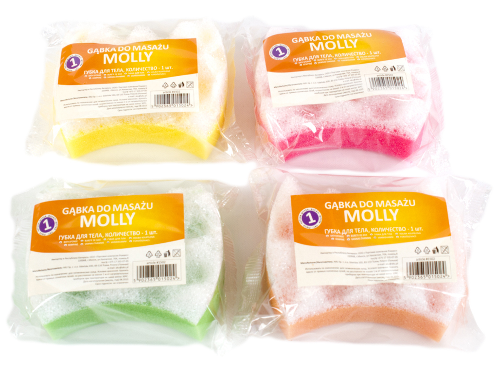 Губка банна масажна Kuchcik "Molly"