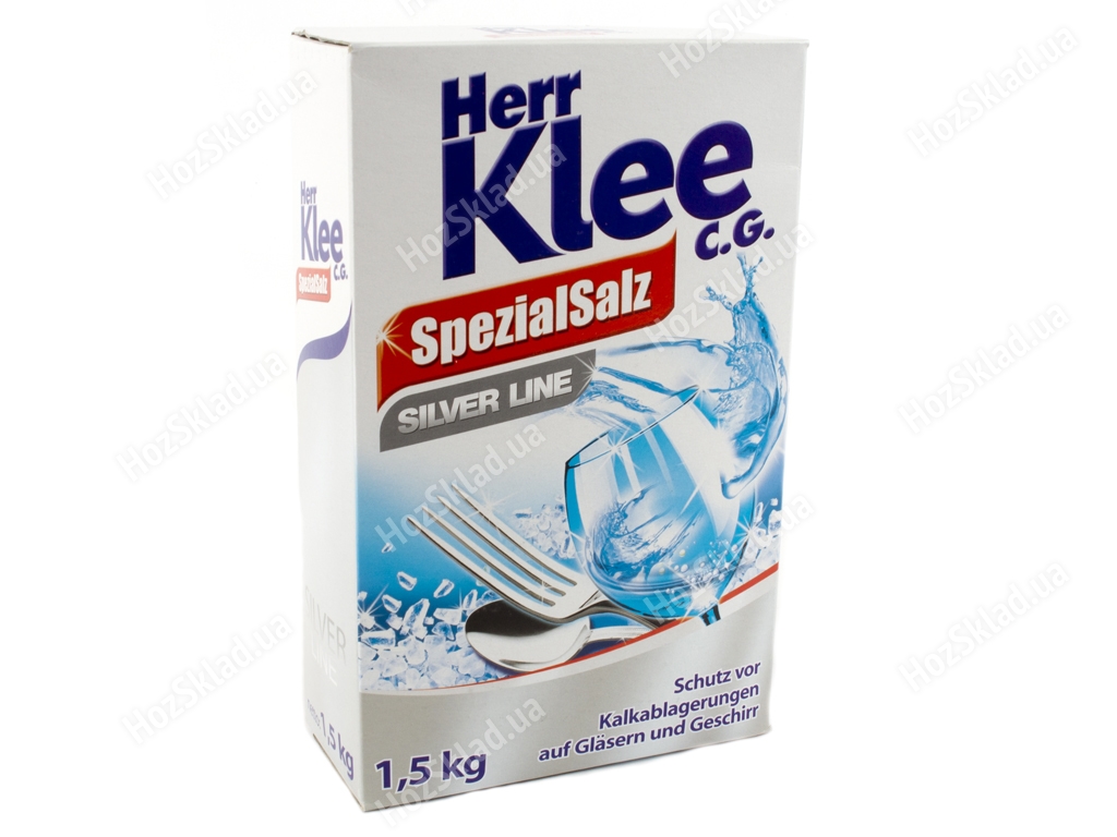 Сіль для посудомийної машини KLEE 1.5кг