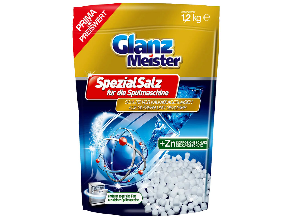 Сіль для посудомийної машини Glanz Meister SpezialSalz, 1,2кг