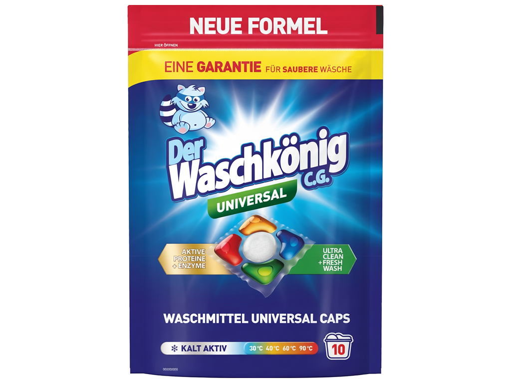 Капсули для прання Waschkonig Universal, 10 шт