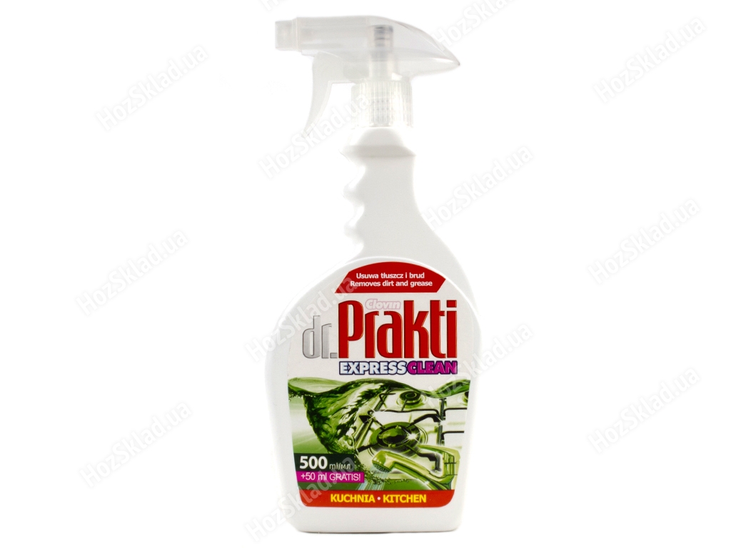 Средство для мытья кухонных поверхностей Dr.Prakti 550мл Польша